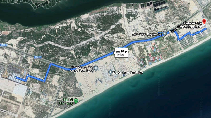 Khách sạn gần sân bay Radisson Blu Resort Cam Ranh